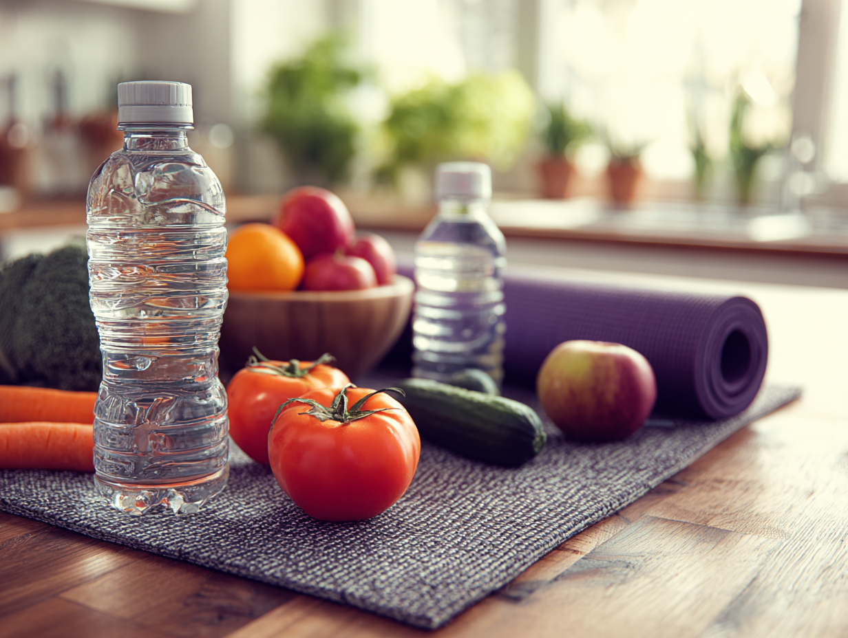 Практика йоги в студії smorilan з природним освітленням